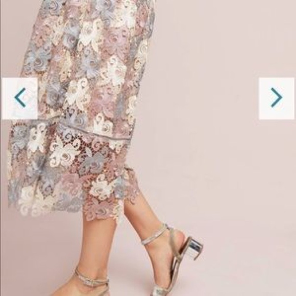 NWT Anthropologie Eri + Ali Everleigh Lace Dress - Picture 5 of 11